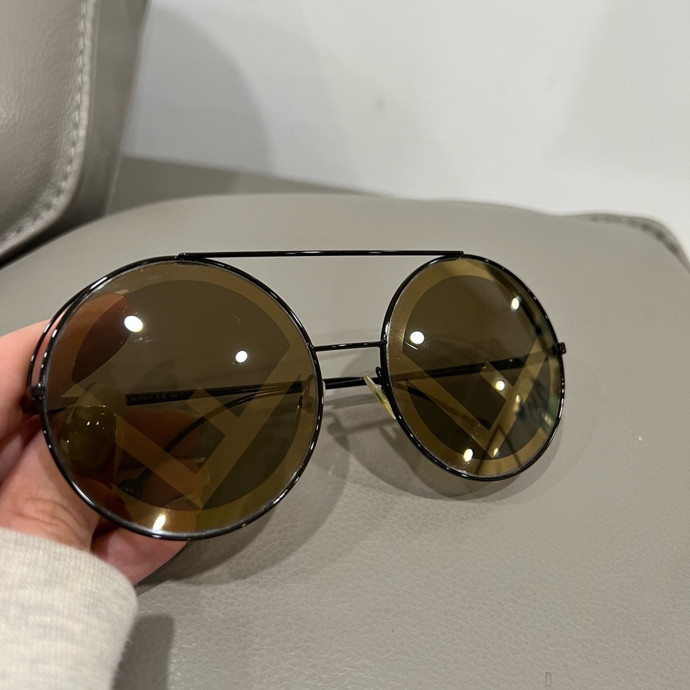 Fendi Fendima Round Sunglasses